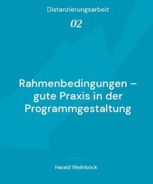 Cover der Broschüre Distanzierungsarbeit 2