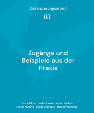 Cover der Broschüre Distanzierungsarbeit 3