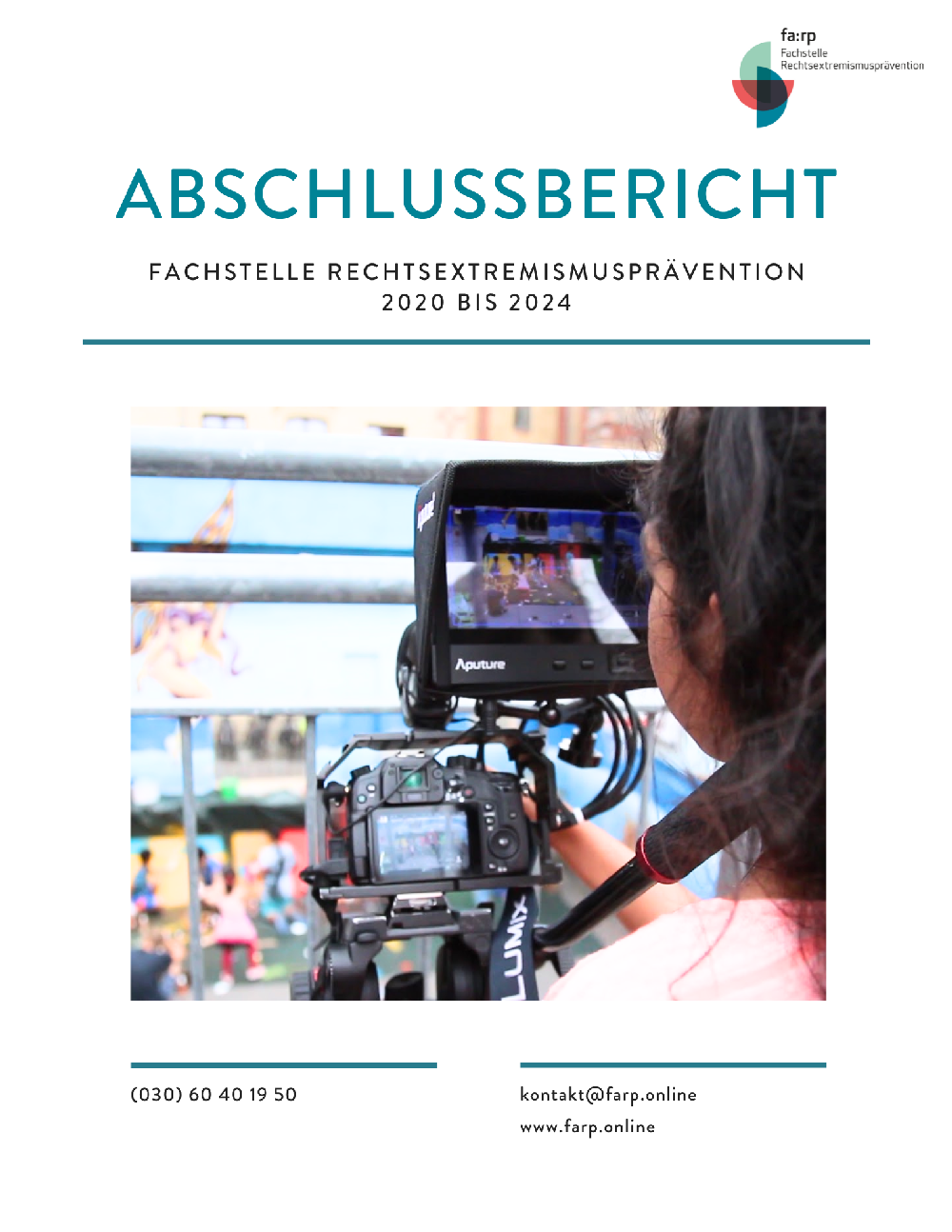 Cover der Abschlussdokumentation