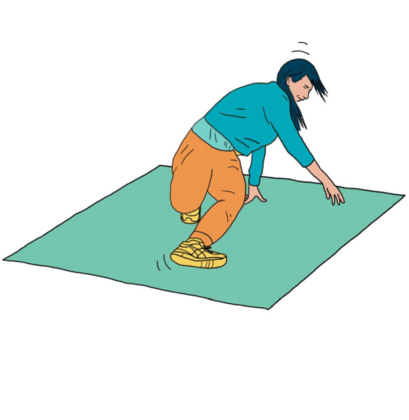 Jugendliche beim Breakdancen