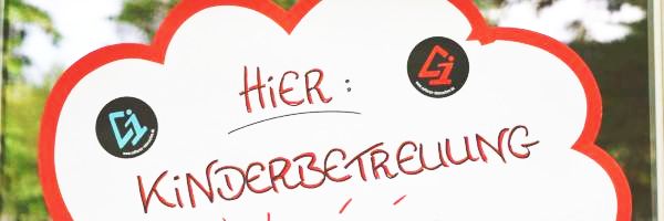 Ankündigung Kinderbetreuung